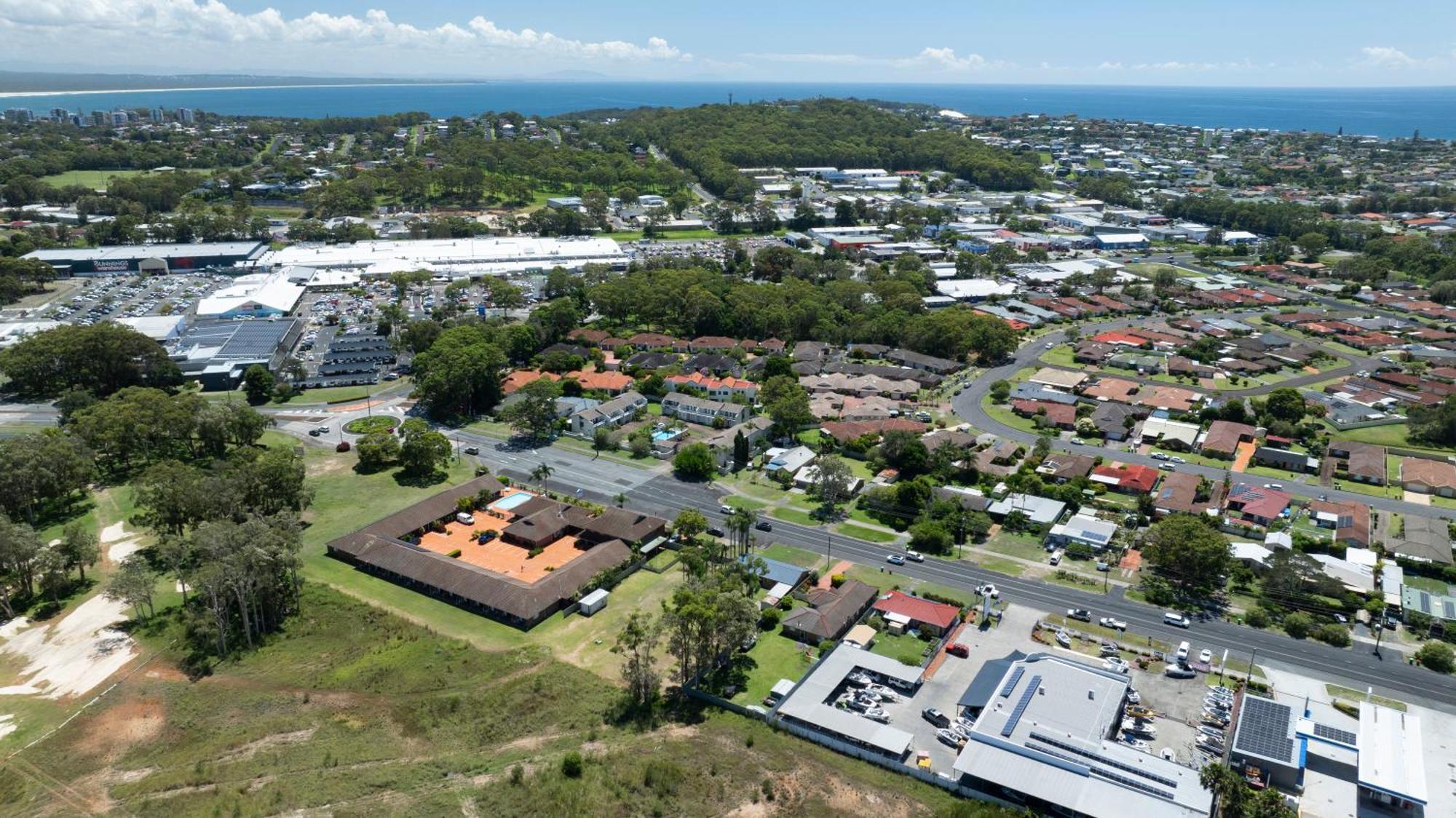 Island Palms Motor Inn Forster Eksteriør billede