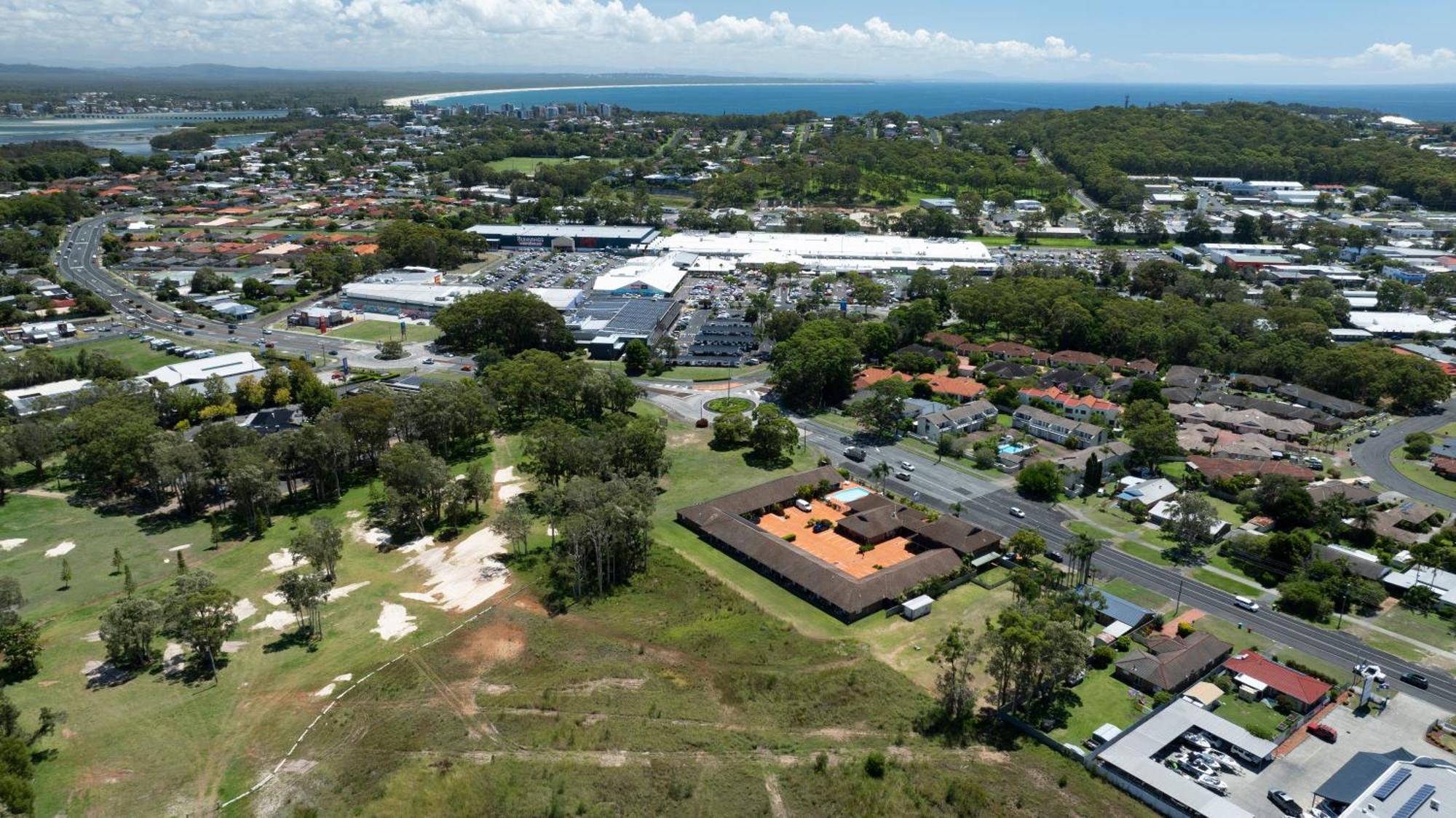 Island Palms Motor Inn Forster Eksteriør billede
